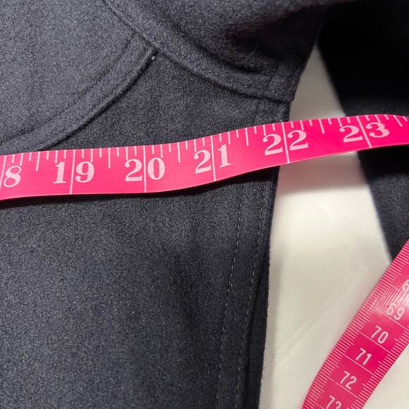 Vtg U.S. Navy Cracker Jack Uniform Brownwood 40L Wool Jumper Dress Blue Sailor - Picture 8 of 9